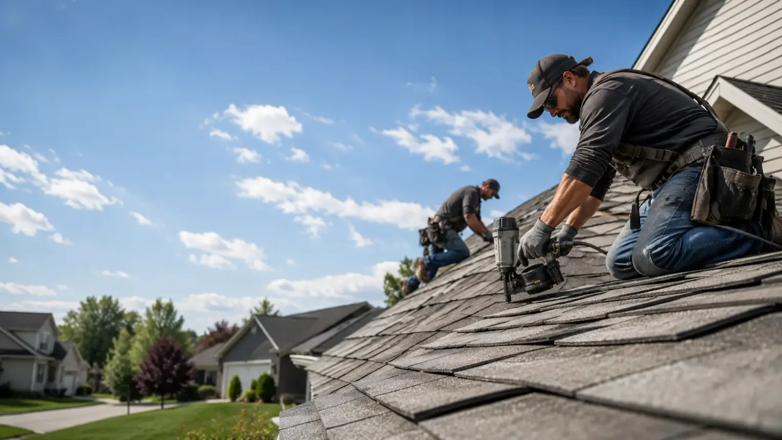 Storm Damage Roof Repair in Sharon, OK near me